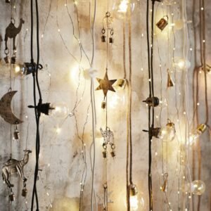 Girlande Elefanten Sterne Anhänger